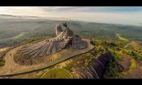 Jatayu, sculpture, bird, Jatayupara, Ramayana,  wings, adventure park, Kerala, Jatayu Earth’s Center, Jatayu Nature Park, nature park, eco park, rock-theme, Rama, sita, Ravana, 