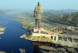 Statue of Unity in Gujarat State of India, that depicts Sardar Patel, has become the tallest statue in the world. Sardar Patel is known as ‘Iron Man of India’ and statue of unity clad in bronze is a befitting tribute to the tall stature of the iron man.