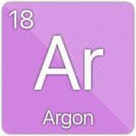 Argon, Ar, atomic number, 18, periodic table, Incandescent bulb, joule effect, tungsten, Joule heating, CFL, preservation, document, inert, missile, defense, Lord Rayleigh, William Ramsay